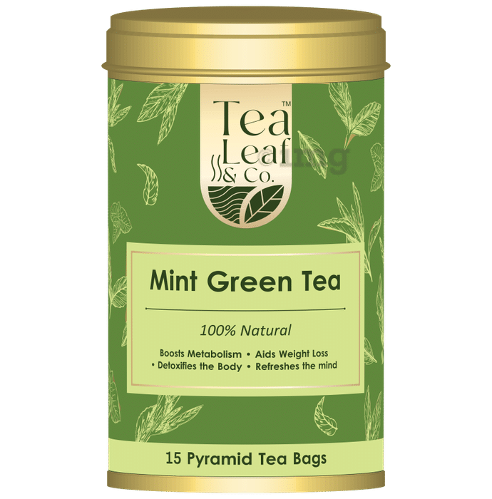 Tea Leaf & Co Mint Green Tea (2gm Each)