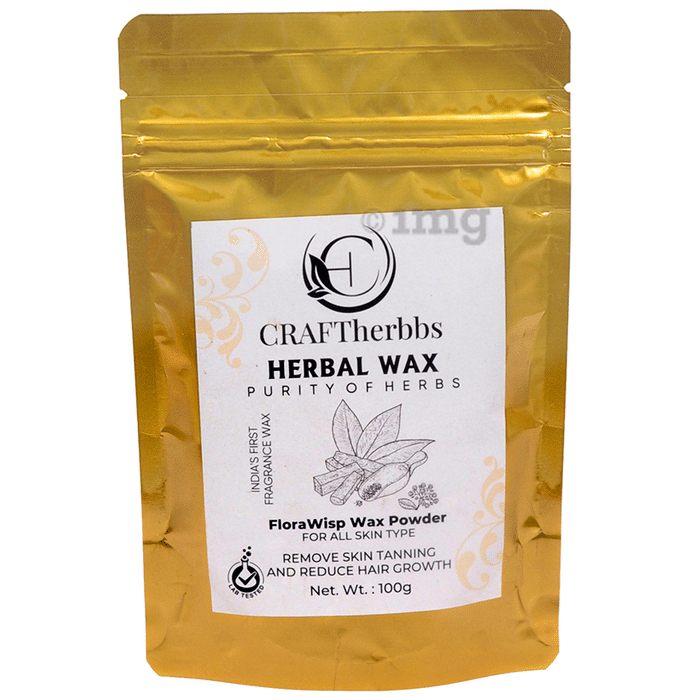 CRAFTherbbs Florawisp Wax Powder Buy packet of 100.0 gm Powder at best