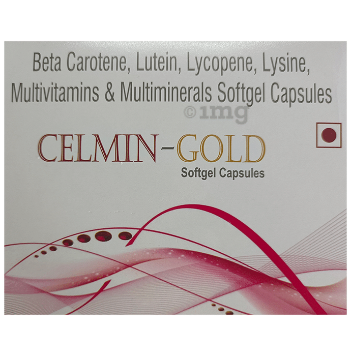Celmin Gold Soft Gelatin Capsule