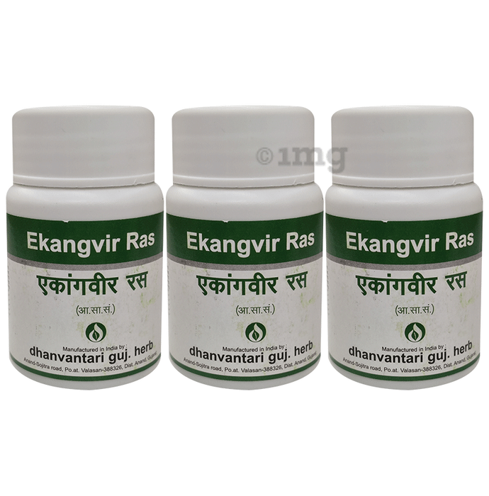 Dhanvantari Ekangvir Ras Tablets (60 Each)