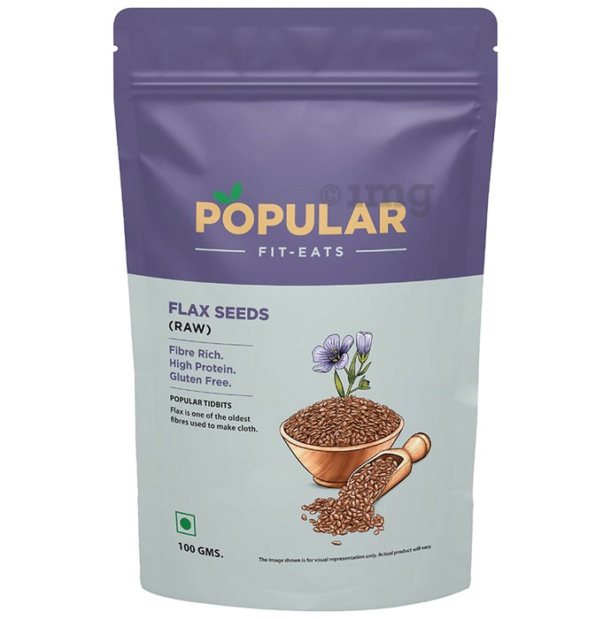 Popular Essentials Fit Eats Flax Seeds Raw
