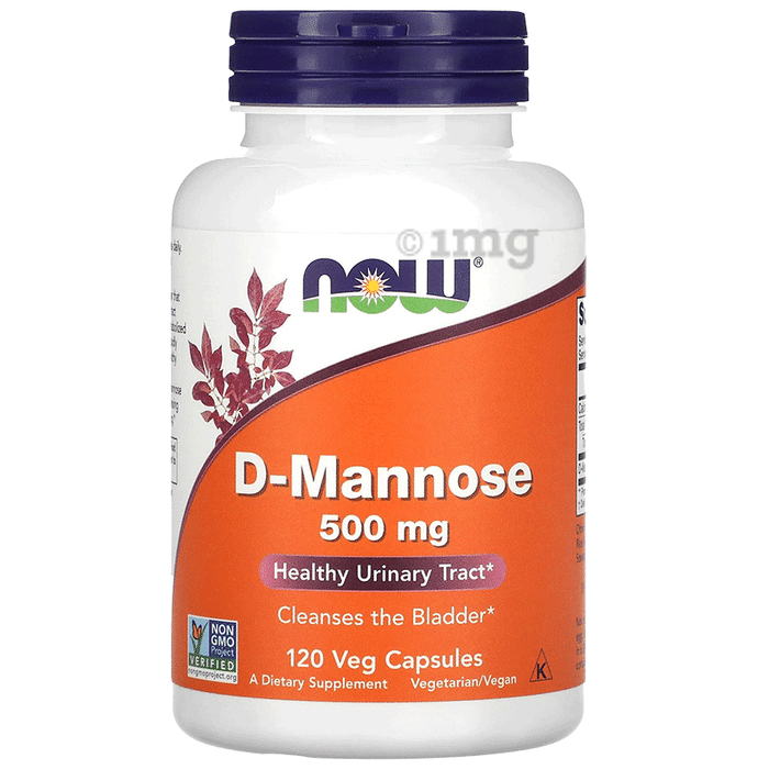 Now Foods D-Mannose 500mg Veg Capsule