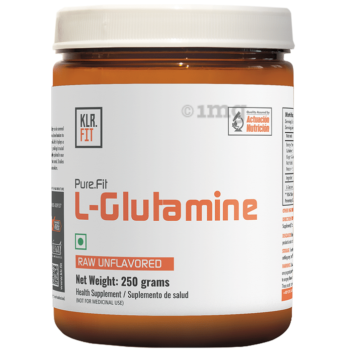 KLR. FIT L-Glutamine Powder Raw Unflavoured