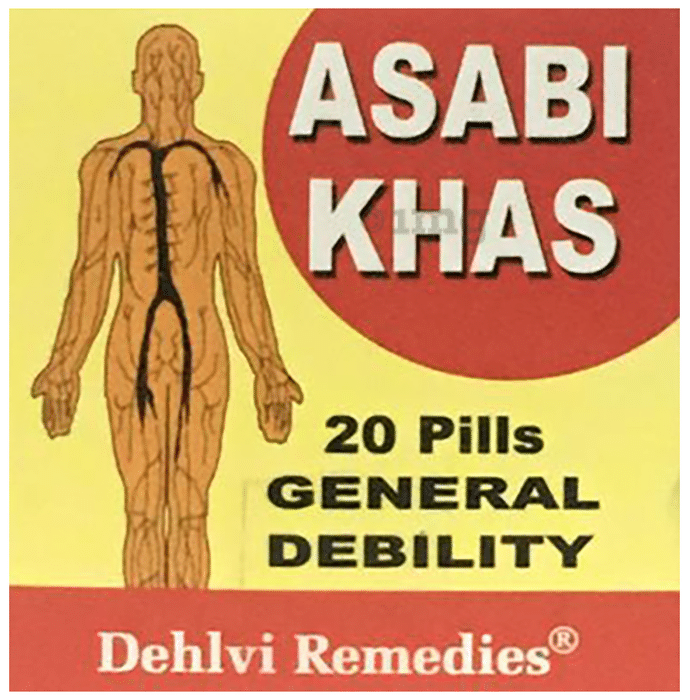 Dehlvi Asabi Khas Pills (20 Each)