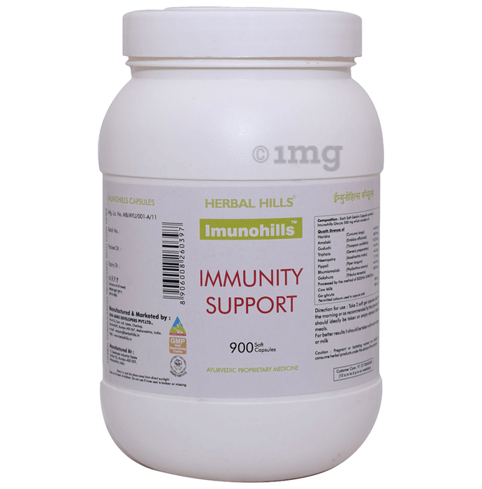 Herbal Hills Imunohills Immunity Support Soft Gel Capsules Value Pack