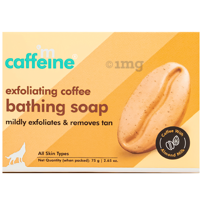 mCaffeine Exfoliating Coffee Bathing Soap