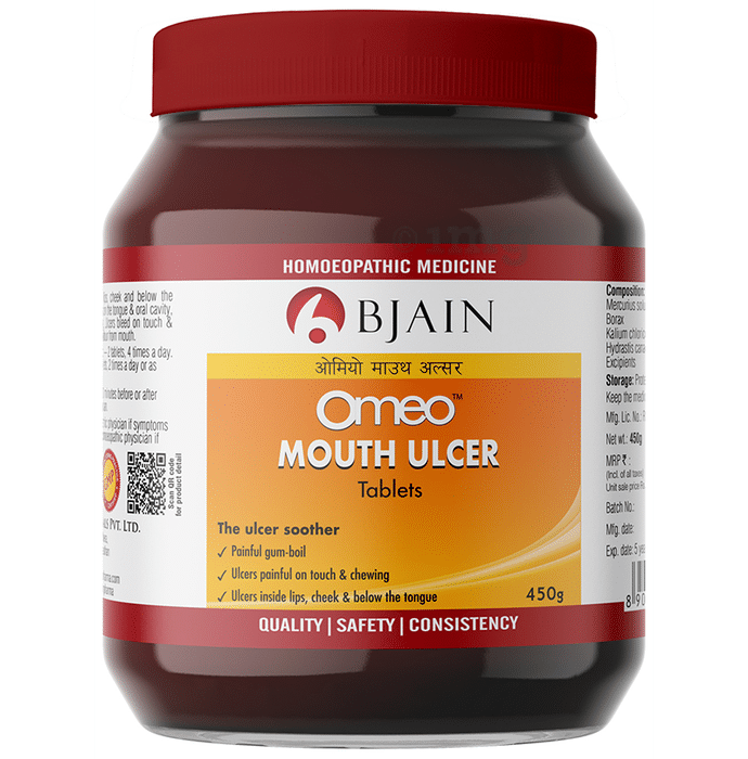Bjain Omeo Mouth Ulcer Tablet