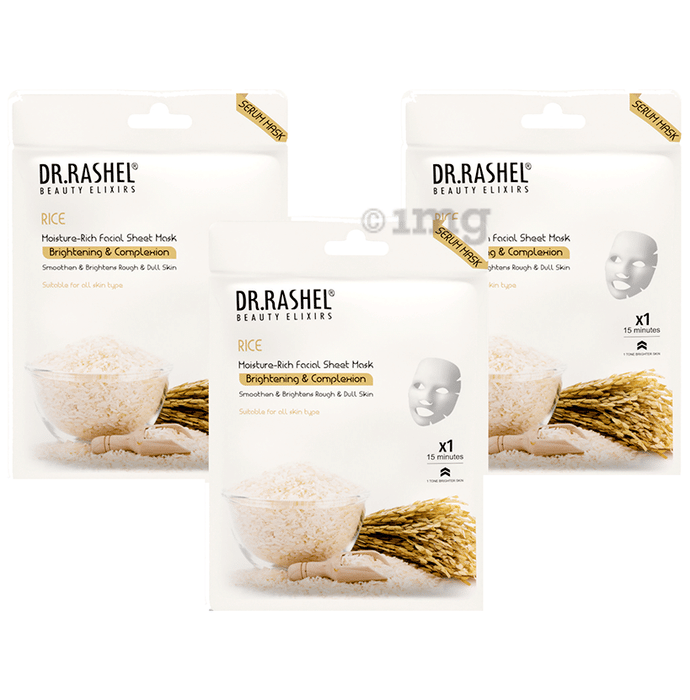 Dr. Rashel Rice Sheet Mask(20gm Each )