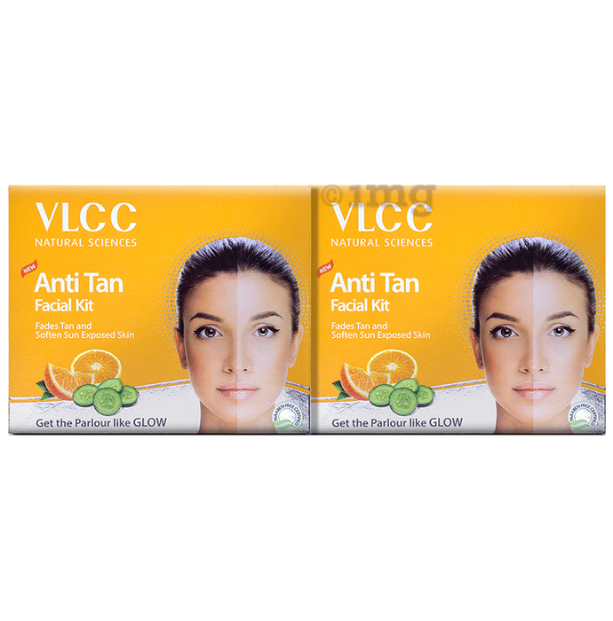 VLCC Natural Science Anti Tan Facial Kit (60ml Each)