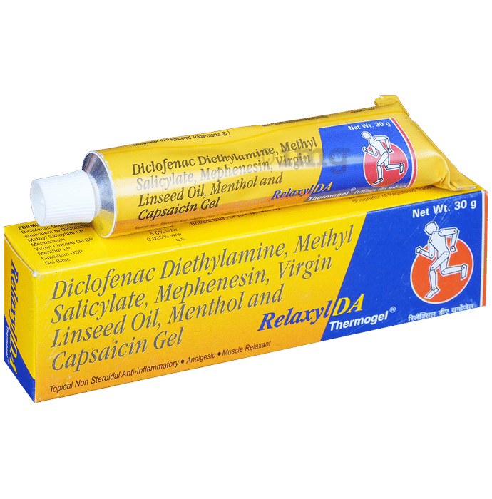 Relaxyl DA Analgesic & Muscle Relaxant Thermogel