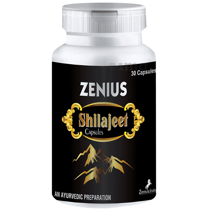 Zenius Shilajeet Capsules | for Sexual Stamina | Energy Level and Daily Wellness