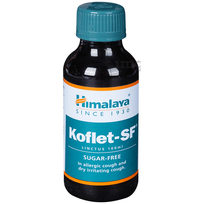Himalaya Koflet SF Linctus Quick relief from dry cough and wet cough | Sugar Free