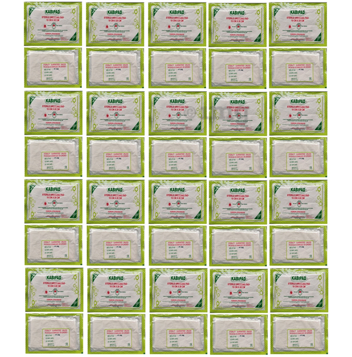 Agarwals Kabiron Kabipad Premium Combine Sterile Dressing Surgicals Pad 10cm x 20cm