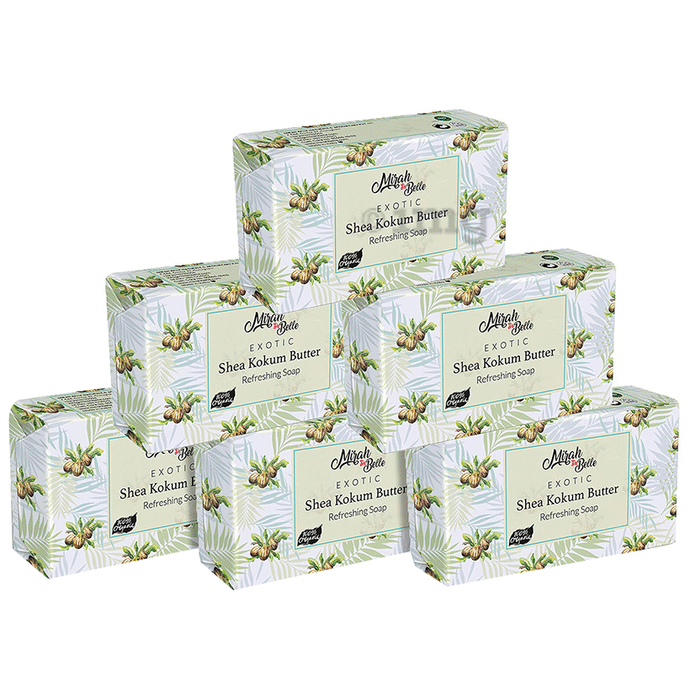 Mirah Belle Shea Kokum Butter Exotic Soap (125gm Each)