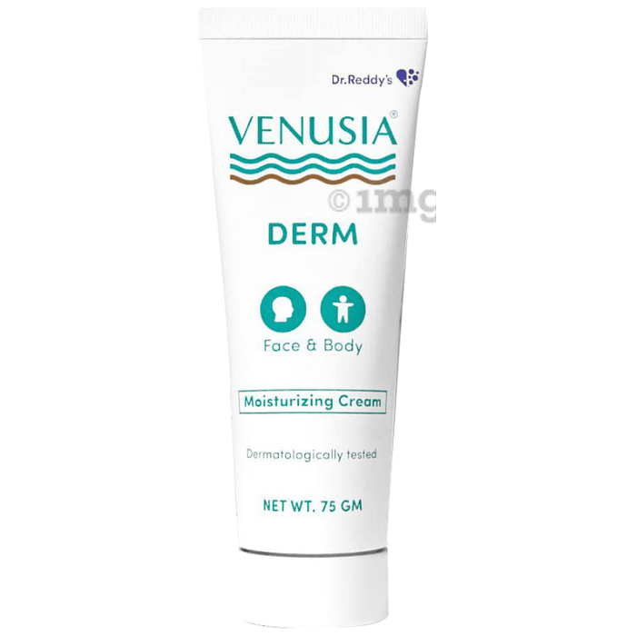 Venusia DERM Face & Body Moisturizing Cream | Nourishes Dry Skin & Relieves Skin Irritation