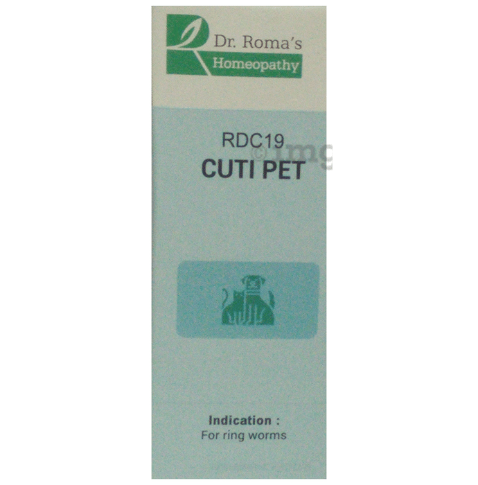 Dr. Romas Homeopathy RDC 19 Cuti pet Pills