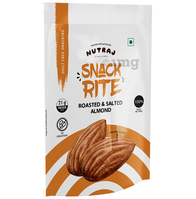 Nutraj Snack Rite Almonds Salted & Roasted