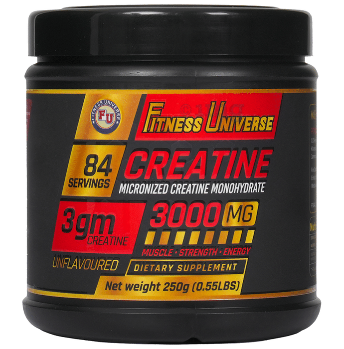 Fitness Universe Micronized Creatine Monohydrate Unflavored
