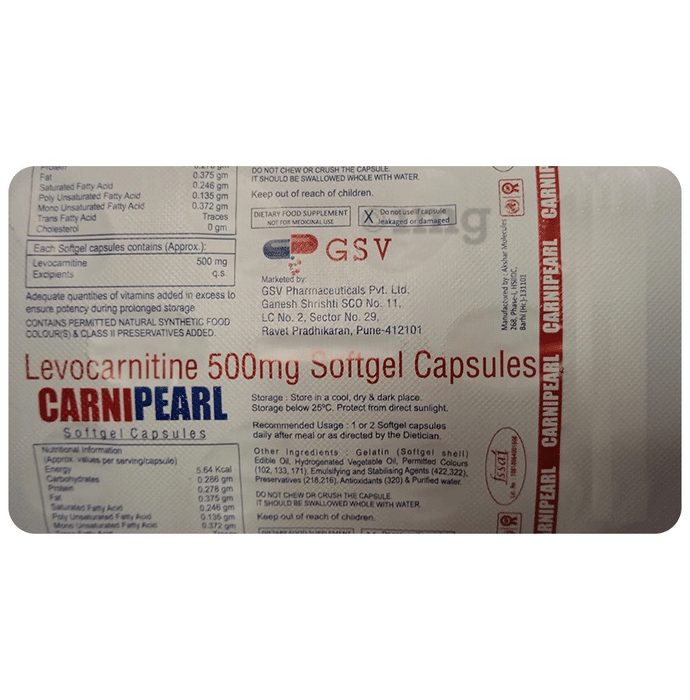 Carnipearl Soft Gelatin Capsule