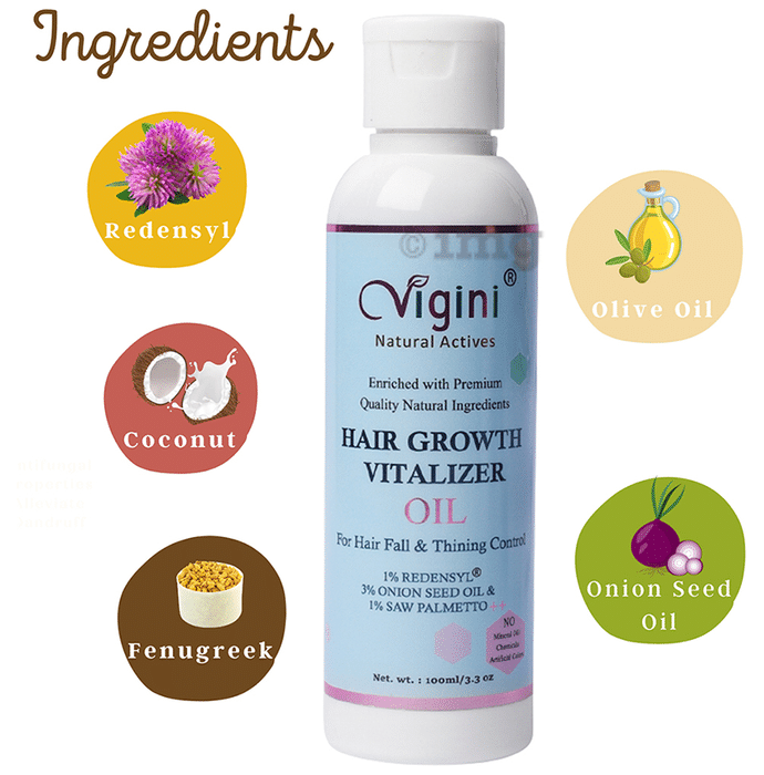 Vigini Natural Actives Hair Growth Vitalizer Oil