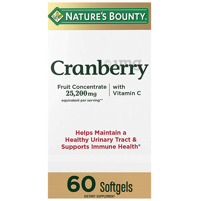 Nature's Bounty Cranberry with Vitamin C Softgel