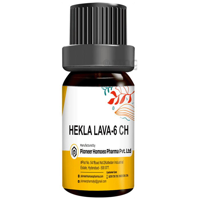 Pioneer Pharma Hekla Lava Globules Pellet Multidose Pills 6 CH