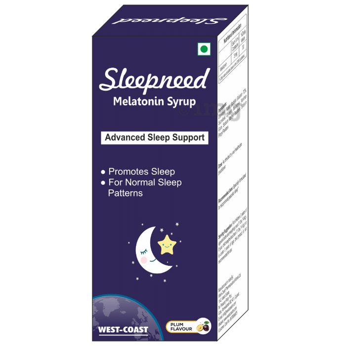 West-Coast Sleepneed Melatonin Syrup | Formulated to Promote Peaceful Sleep | Stay Asleep Longer, Easy to Take, Faster Absorption Syrup