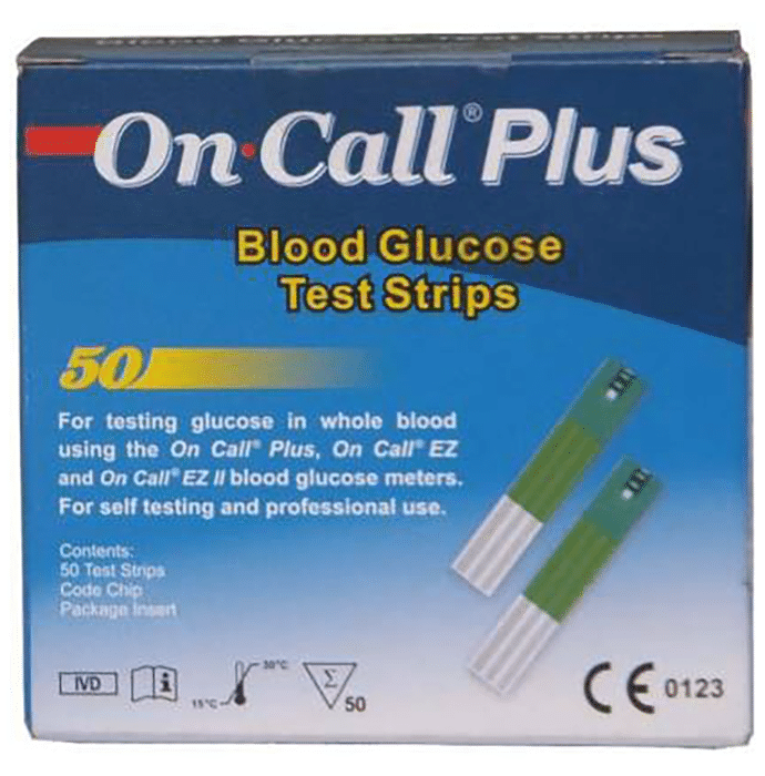 Oncall Plus Blood Glucose Test Strip