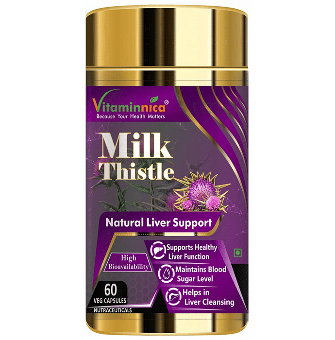 Vitaminnica Milk Thistle Veg Capsule