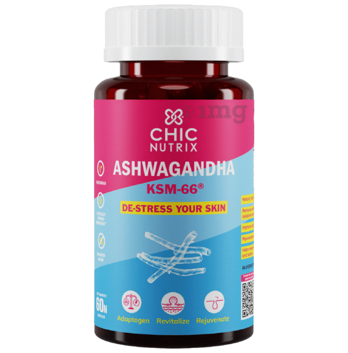 Chicnutrix Ashwagandha KSM 66 Capsule