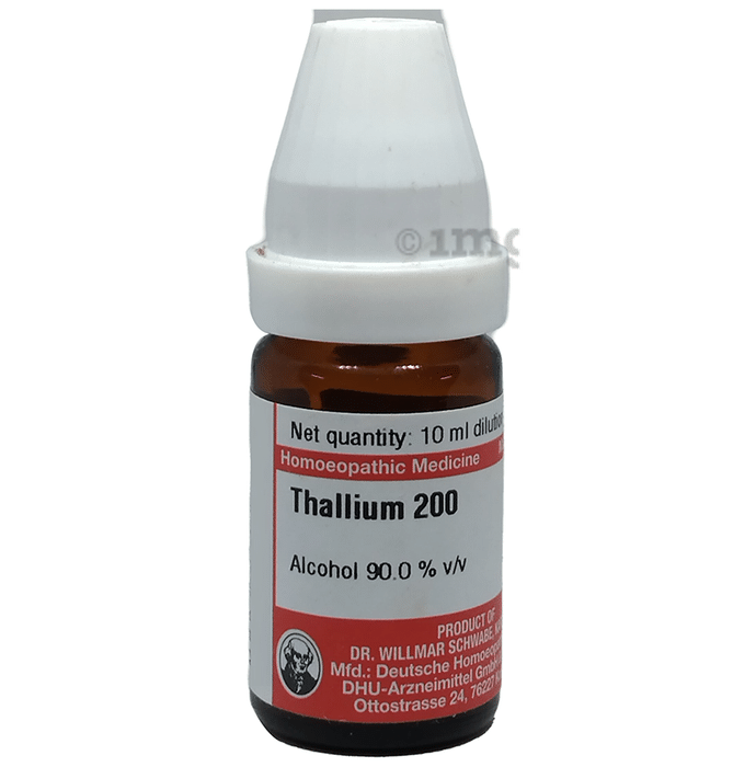 Dr Willmar Schwabe Germany Thallium Dilution 200