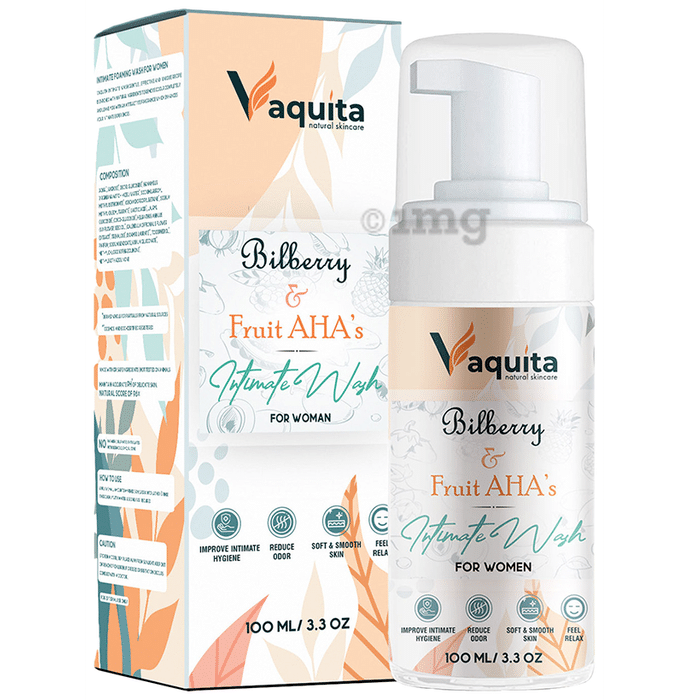 Vaquita Bilberry & Fruit AHAs Intimate Wash