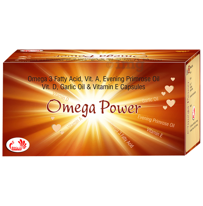 Dr. Ethix Omega Power  Capsule (60 Each)
