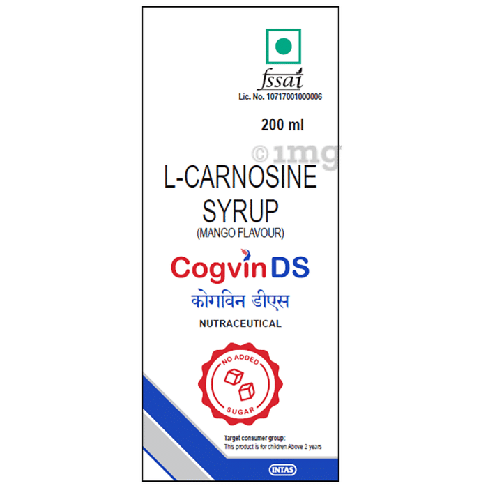 Cogvin DS Syrup Mango Sugar Free