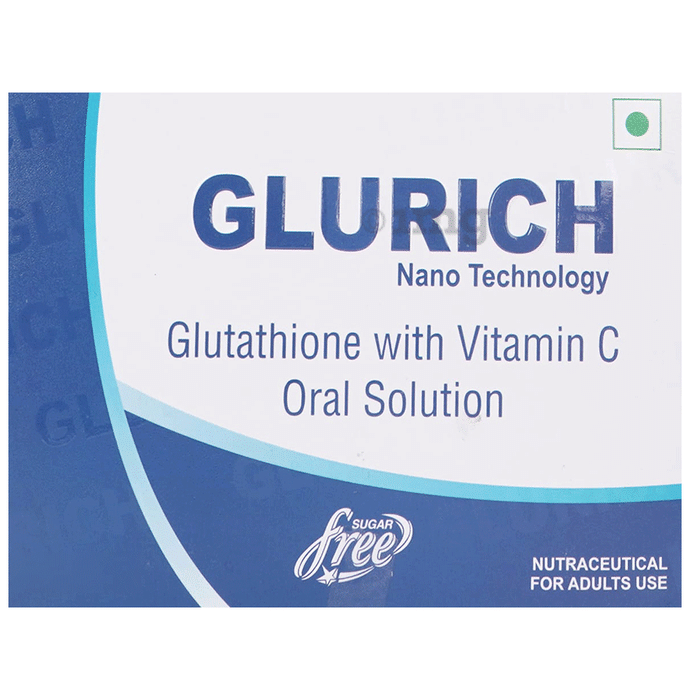 Glurich Glutathione with Vitamin C Oral Solution (5ml Each)