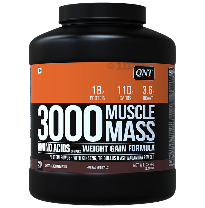 QNT 3000 Muscle Mass Powder Choco Almond