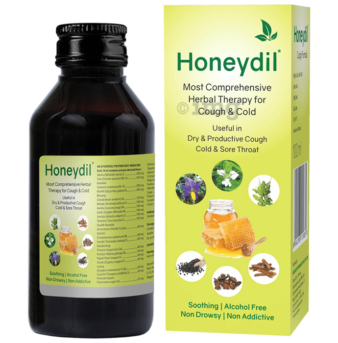 Honeydil Cough Syrup (100ml Each)