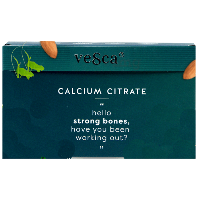Vesca Calcium Citrate Vegetarian Capsule