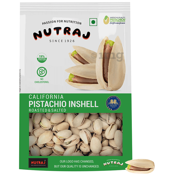 Nutraj California Pistachios Inshell Roasted & Salted