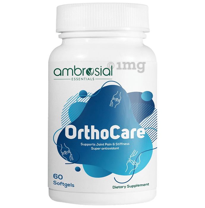 Ambrosial Essentials Orthocare Softgels Buy bottle of 60.0 soft