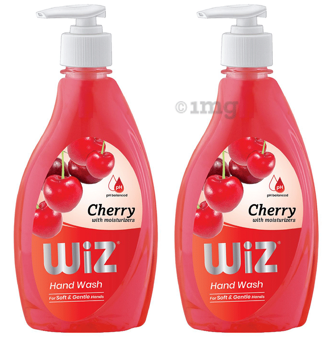 Wiz pH Balanced Hand Wash (450ml Each) Cherry