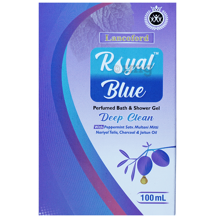 Royal Blue Perfumed Bath & Shower Gel