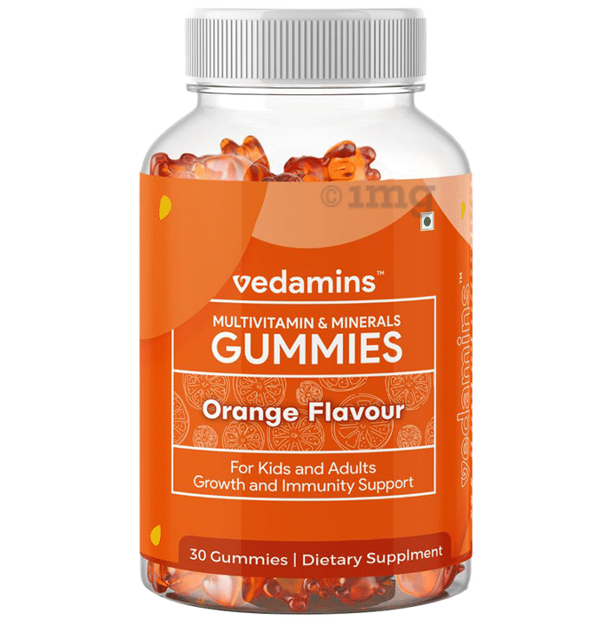 Vedamins Multivitamins & Minerals Gummies Orange