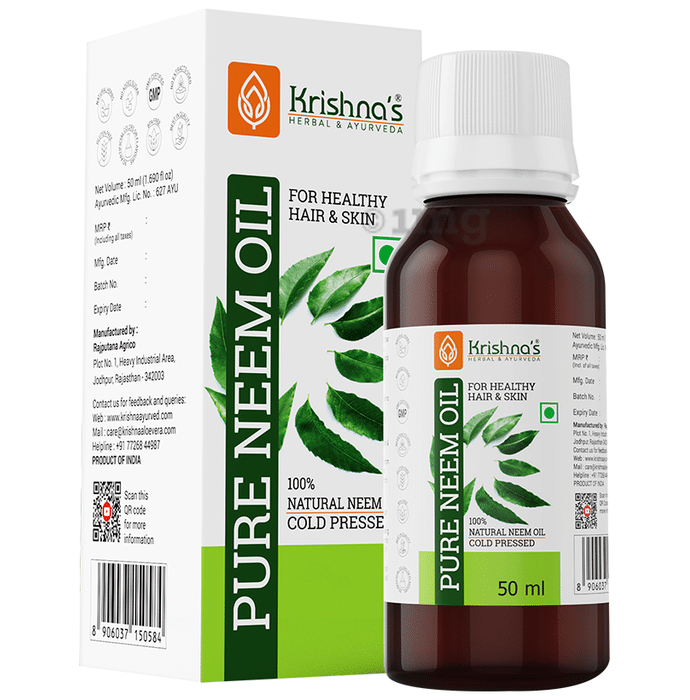Krishna's 100% Pure & Organic Neem Oil