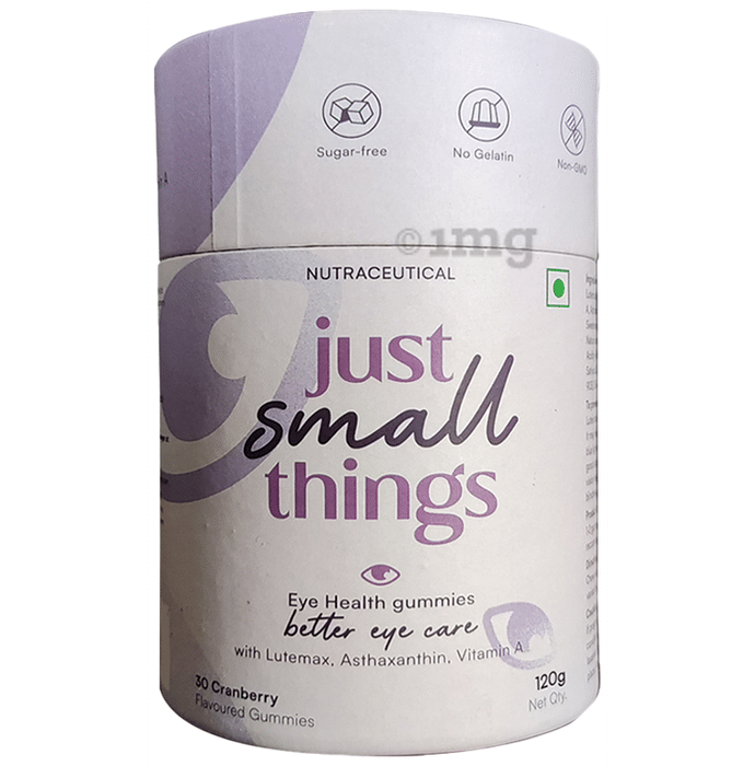 Just Small Things Eye Health Gummies Cranberry