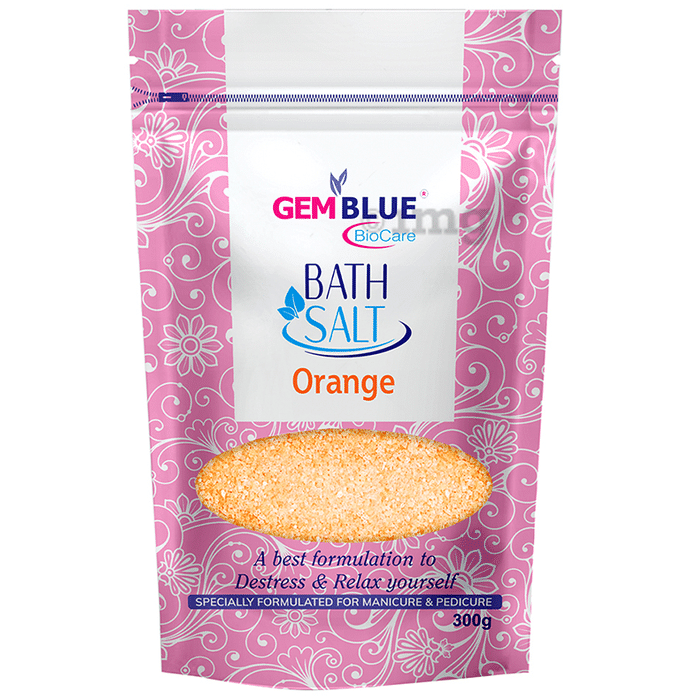 Gemblue Biocare Bath Salt Orange