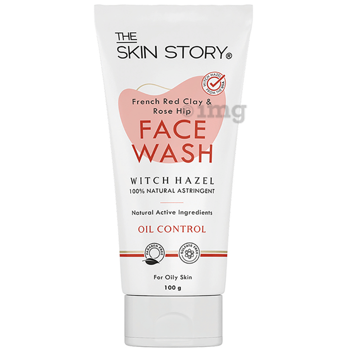 The Skin Story French Red Clay & Rose Hip Pollution Control Face Wash