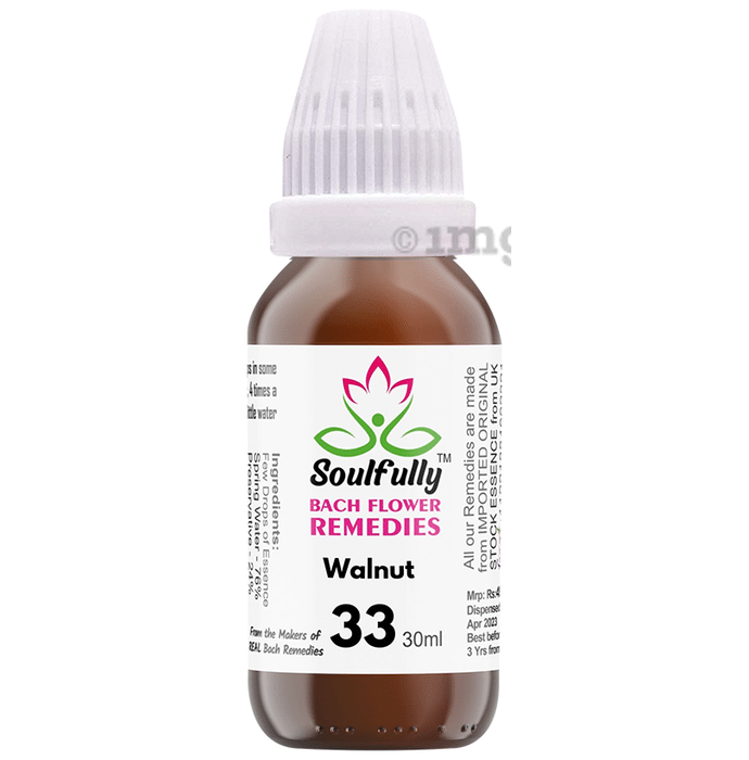 Soulfully Walnut Bach Flower Remedies Drops
