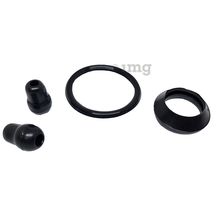 Sahyog Wellness Spare Parts Accessories Kit for Stethoscope Black
