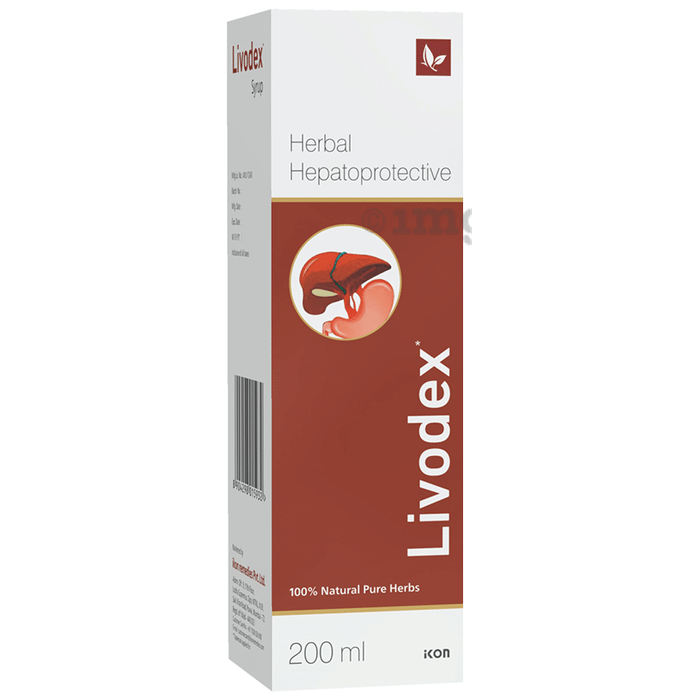 Livodex Herbal Hepatoprotective Syrup (200ml Each)